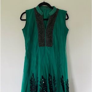 Three-piece Indian outfit Anarkali dress